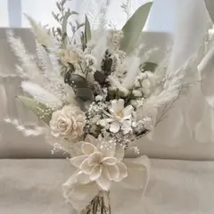 ドライフラワースワッグ2208