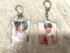 SnowMan 阿部ちゃん　深澤(ふっか) 写真両面キーホルダー2個セット