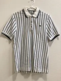 LACOSTE ラコステ ポロシャツ 3 メンズ S M ストライプ ワニロゴのサムネイル