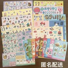 【大量】シールまとめ売り　ディズニー　トイストーリー　ミッキー　プーさん　アリス