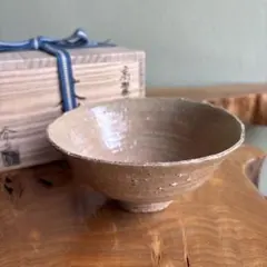 西尾香舟 作 『 立鶴 』 茶碗 茶道具 抹茶碗 共箱 新品 未使用 保管品 茶道具 数茶碗（かずちゃわん） 高麗写 数茶碗（5客） 西尾 香舟