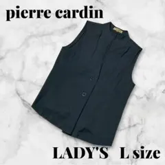 pierre cardin ブラック　ベストLADY'S Lサイズ　日本製のサムネイル