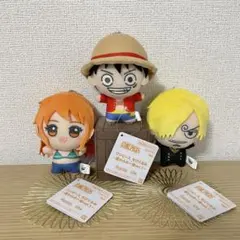 ワンピース ちびぐるみ 麦わらの一味 vol.1 サンジ ぬいぐるみ 6個