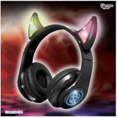 デビルワイヤレスヘッドホン2【A・ブラック×ブラック】新品未開封