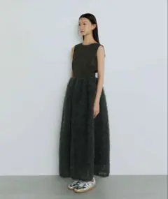 UN3D.（アンスリード） ラウンドラインサファリオールインワン カーキ