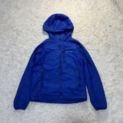 モンベル mont-bell サーマラップ パーカ ブルー メンズ S
