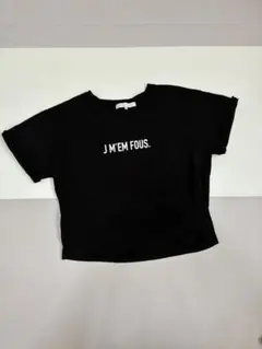 タイムセール！マーキュリーデュオ　ブラック クロップドTシャツのサムネイル