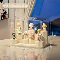 あ*♪様 ポップマート ラブブ ショーケース ドールスタンド付き