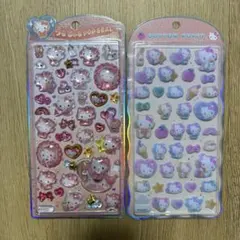 うるちゅる　ベビーキティ　コットンパフィー　キティ　2点