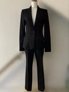 theory パンツスーツ　ブラック　サイズ2