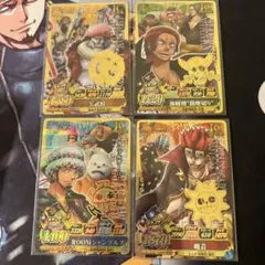 ワンピース ワンピーベリーマッチIC CP IC4 シャンクス他 4枚セット