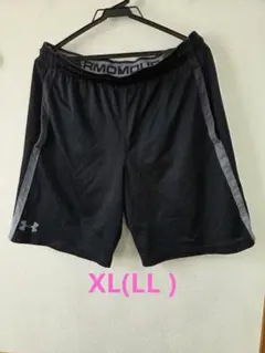 UNDER ARMOUR HeatGear ブラックショートパンツ XL