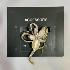 【新品】フラワーブローチ 上品 ゴールド パール 入学式 卒業式 セレモニー