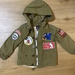 ベビードール ディズニー モッズコート 100