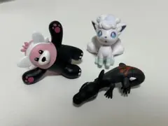 ポケモン 3種 + 2種 フィギュア ガチャ