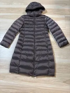 c*り様 ユニクロ　UNIQLO ウルトラライトダウンコート 茶色　ブラウン　フ