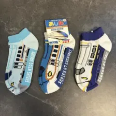 新品未使用 あし鉄 キッズ靴下 3足セット 16-20cm