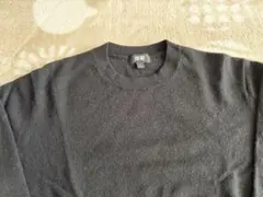 UNIQLO カシミヤクルーネックセーター　黒　サイズM