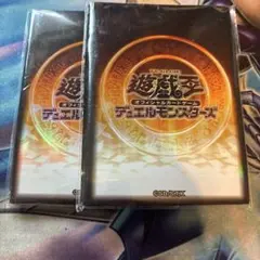 B 遊戯王の日 参加賞スリーブ 20枚×2セット(40枚) オレンジ 茶色 橙