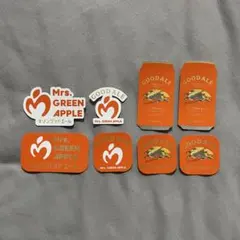 Mrs. GREEN APPLE GOOD ALE コラボステッカー　セット