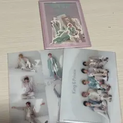 【フレークシール、クリアファイル】King & Prince