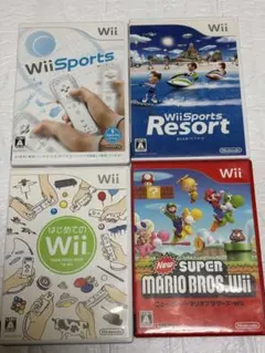 ⭐️24時間以内発送⭐️ Wiiソフトまとめ売り　4本セット　スポーツ