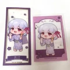 FGO×極楽湯 カーマ クリアしおり+カードセット