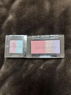 ADDICTION アイシャドウパレット 2点セット