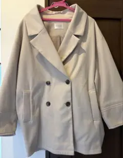 OLIVE des OLIVE ベージュ ダブルブレスト ジャケット Fサイズ