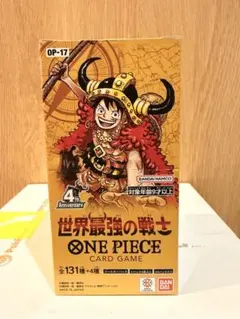 ワンピースカード 世界最強の戦士 1BOX テープカット - メルカリ