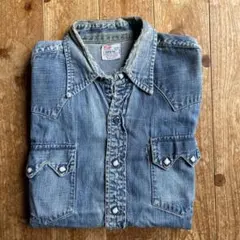 50's LEVI'S ショートホーン　デニムシャツ