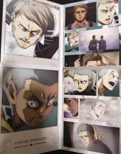 進撃の巨人 一番くじ メモリアルカード ジャン コニー