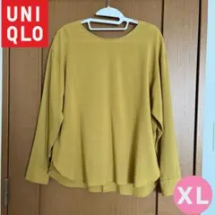 ユニクロ　レーヨン　長袖　ブラウス　サイズ XL