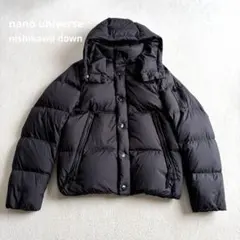 nano universe 西川ダウン G2ジャケット ブラック M 美品のサムネイル