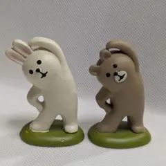デコレ　コンコンブル　ラジオ体操うさぎ＆くま
