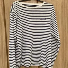 mont-bell ストライプ 長袖カットソー