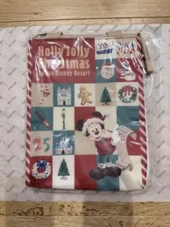 【新品未開封】スーベニアランチケース ディズニー Xmasミッキーサンタ2025
