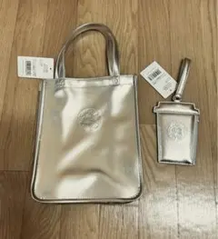 スターバックス　ホリデー2023ショッパーバック&コインカードホルダー　シルバー