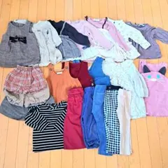 新品未使用あり♡90 女の子 21点まとめ売り 秋冬