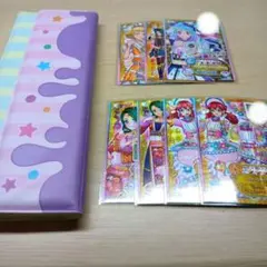 アイカツフレンズ 明日香みらいバインダー (プレミアムレアおまけカード付き)