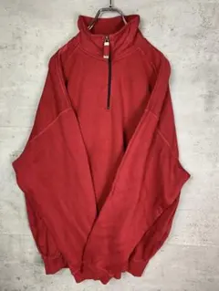 KIRKLAND レッド XL ハーフジッププルオーバー(E38)のサムネイル