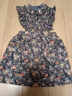 Bonjourdiary エプロンワンピース 6Y