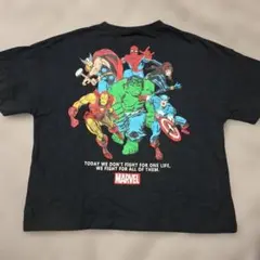 MARVEL プリントTシャツ ブラック 120のサムネイル