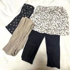 プチマイン チュール スカッツ レギンス 120 ３本セット　保育園