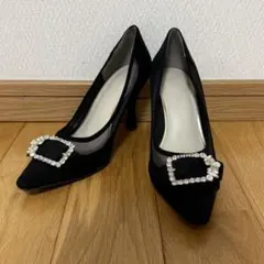 【RANDA】 ビジュー パンプス 22cmのサムネイル
