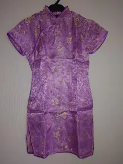 美品★チャイナドレス ミニ丈 Mサイズ