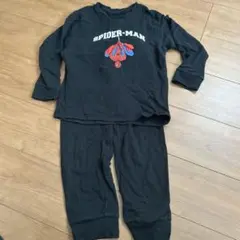 スパイダーマン パジャマ 120cm 黒