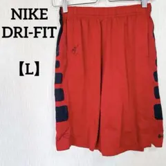 ✨️古着✨️NIKE DRI-FIT 【L】ナイキ バスケットボールパンツ レッド、