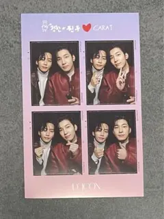 【ジョンハン ウォヌ】seventeen dicon A 4カット ステッカー⑧