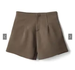 ⚠️9/22処分 タックハイウエストショートパンツ［at1744］